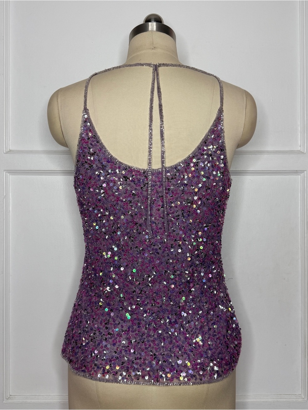 Chaudry KC purple sequin cami - Picture 4 of 6